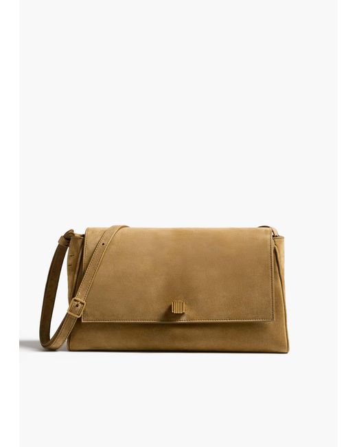 Khaite Natural Audrey Crossbody Bag
