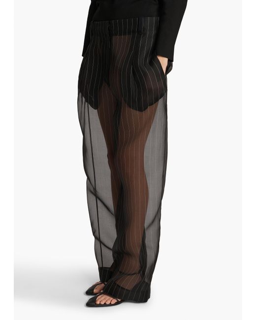 Khaite Black Lenton Pant