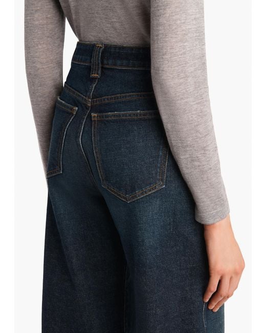 Khaite Blue Dane Stretch Jean