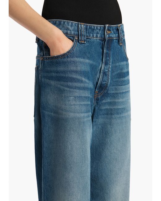 Khaite Blue Winslow Jean