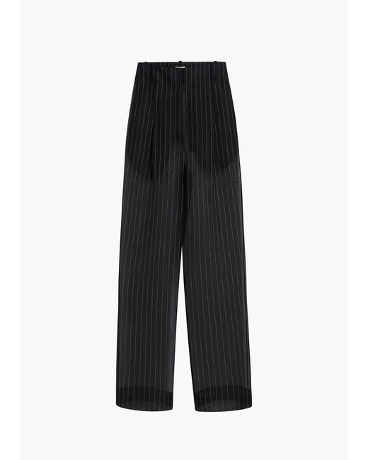 Khaite Black Lenton Pant