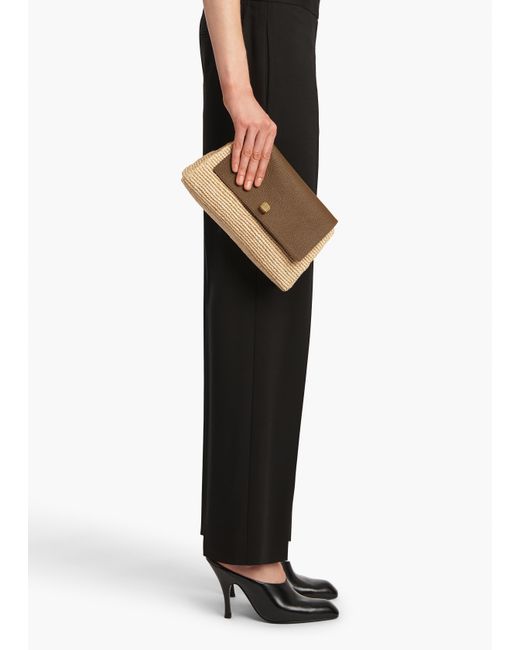 Khaite Brown Audrey Crossbody Bag