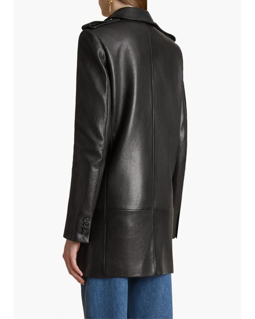 Khaite Black Marllo Jacket