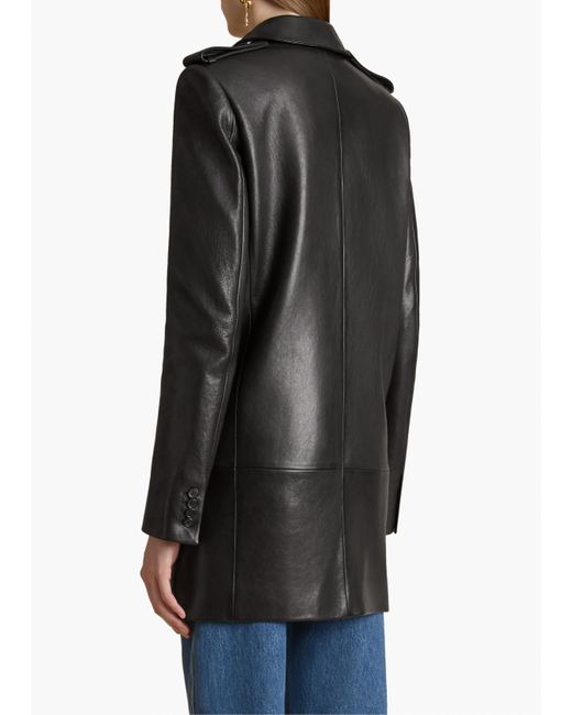 Khaite Black Marllo Jacket