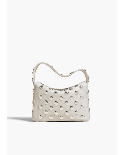 Khaite White Small Elena Bag