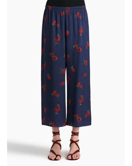Khaite Blue Mindy Pant