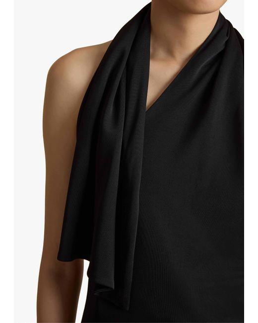 Khaite Black Loza Top