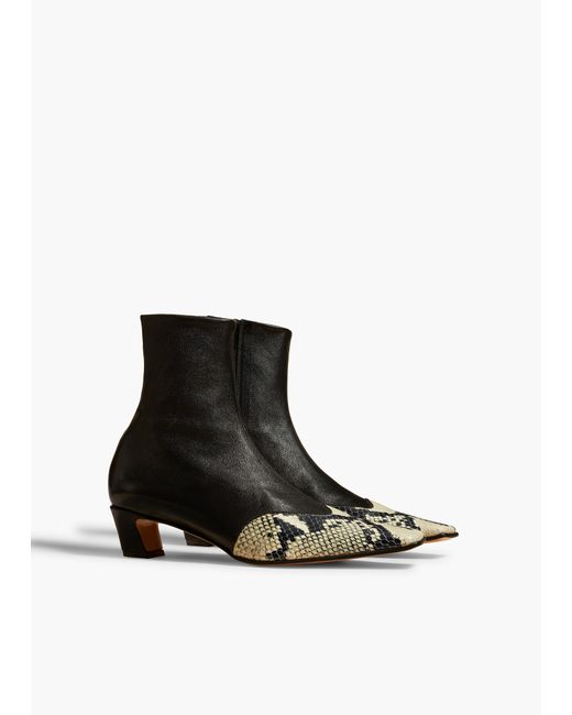 Khaite White Nevada Stretch Low Boot