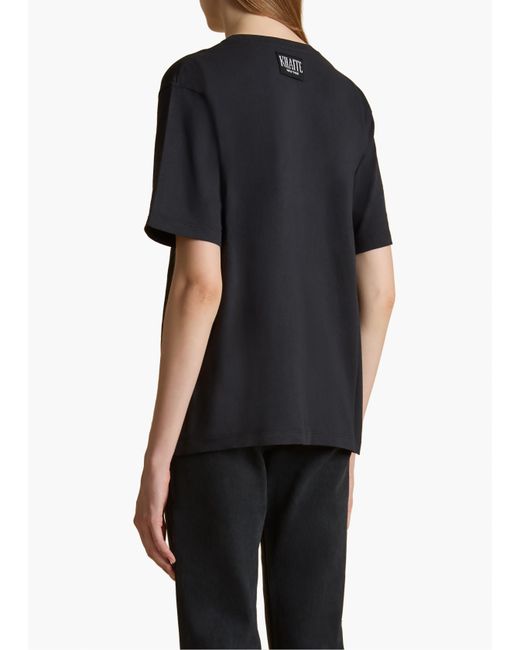 Khaite Black Mae T-Shirt