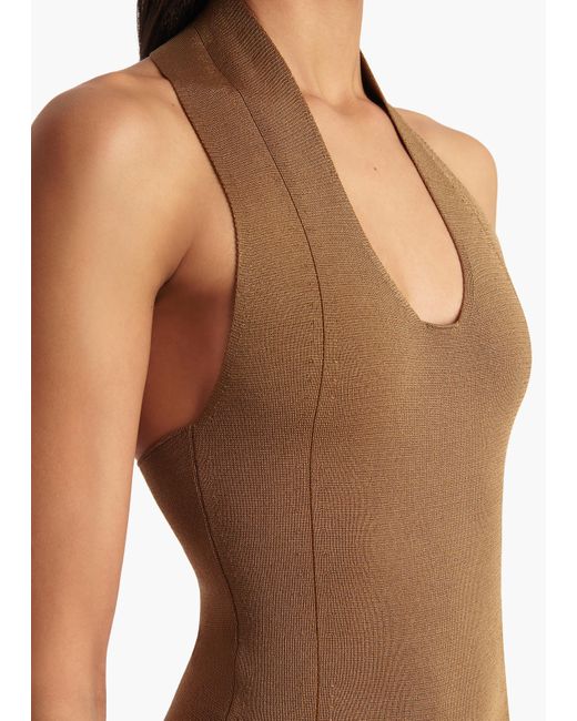 Khaite Natural Toto Bodysuit