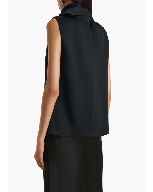 Khaite Black Loe Top