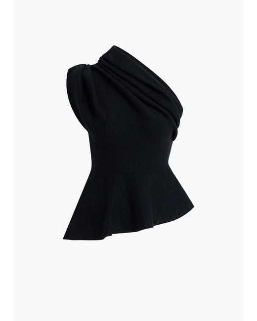 Khaite Black Aimee Top