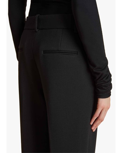 Khaite Black Cambie Pant