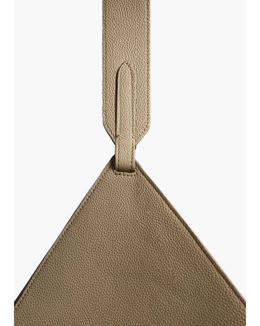 Khaite Metallic Small Lotus Tote