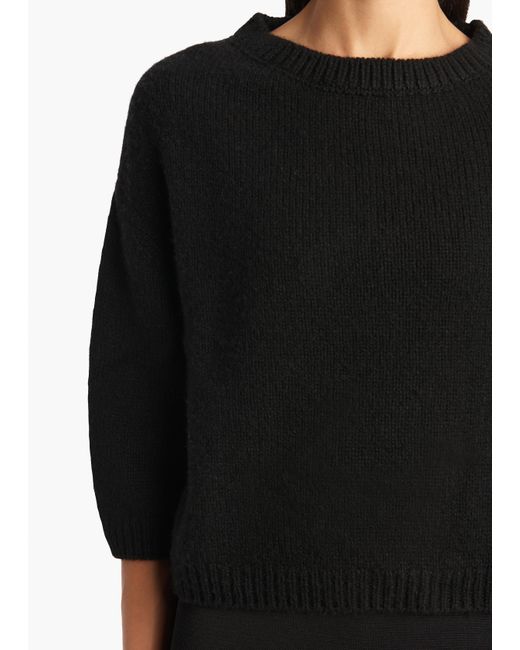 Khaite Black Sabina Sweater