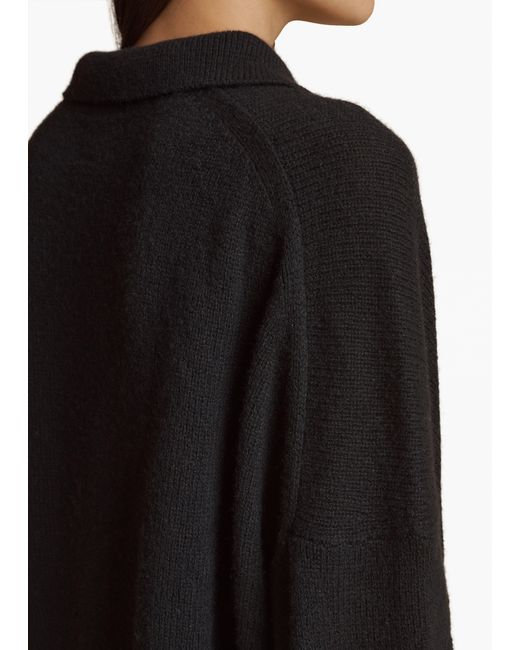 Khaite Black Rene Sweater