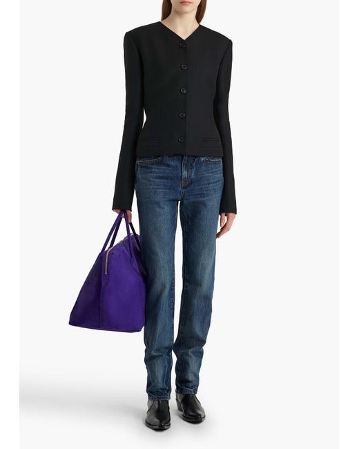 Khaite Black Nara Jacket