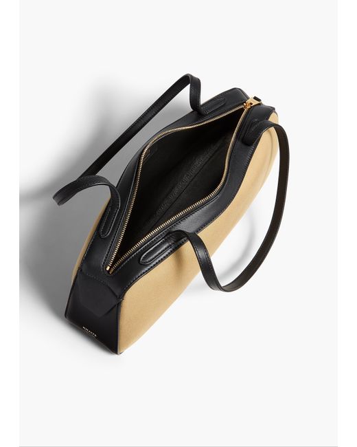 Khaite White Simona Shoulder Bag