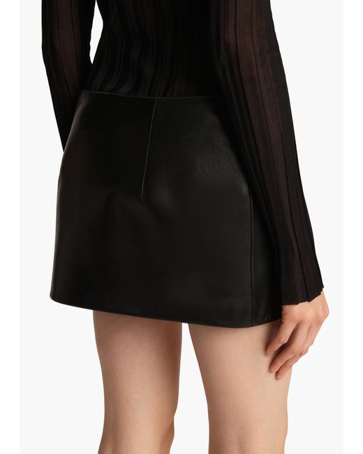 Khaite Black Jaxon Skirt