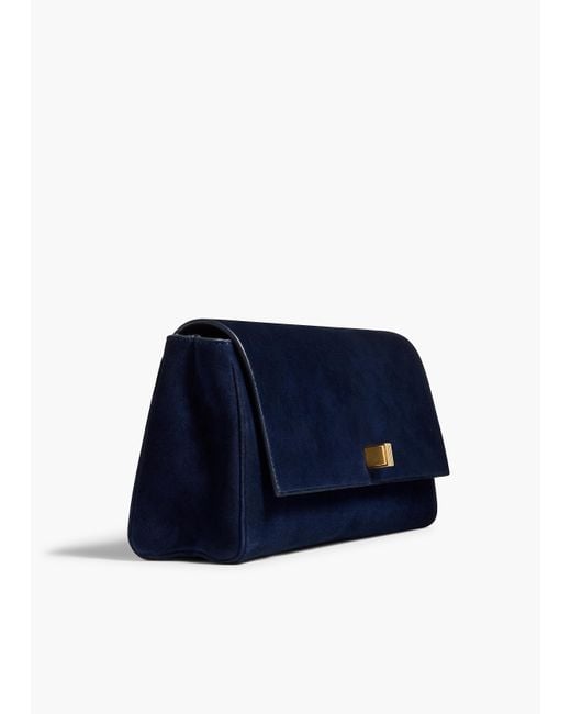 Khaite Blue Audrey Clutch