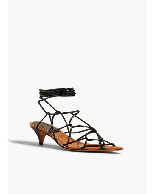 Khaite White Arden Low Heel