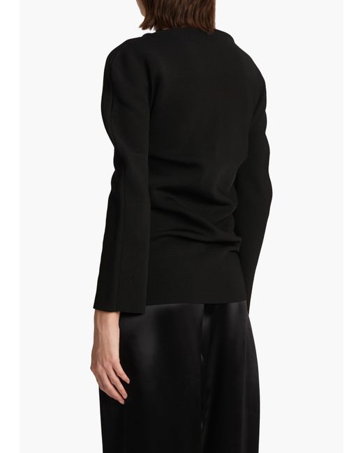 Khaite Black Lovisa Top
