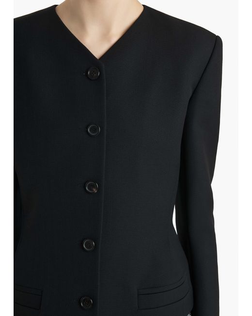 Khaite Black Nara Jacket