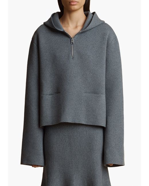 Khaite Gray Aman Sweater