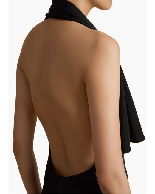 Khaite Black Loza Top