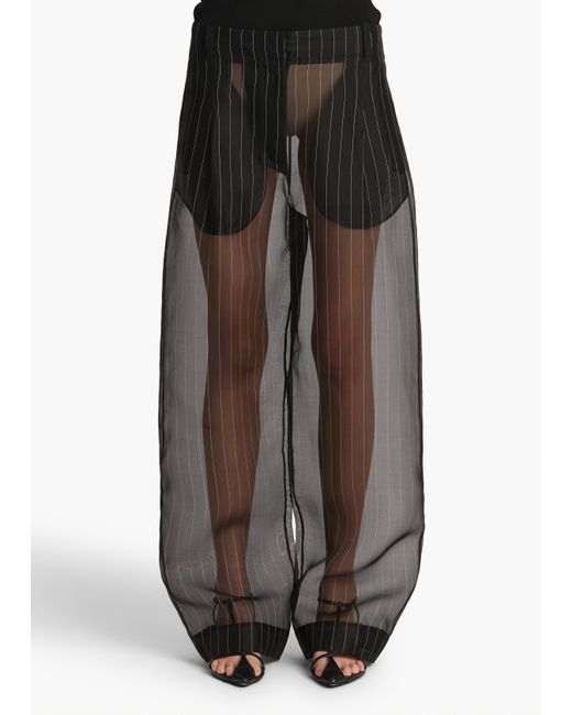 Khaite Black Lenton Pant