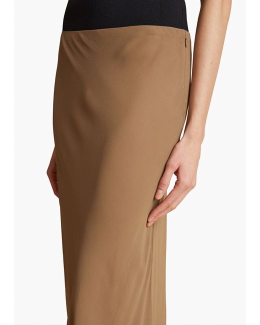 Khaite Natural Mauva Skirt