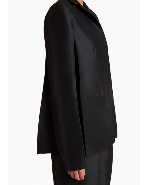 Khaite Black Crittan Jacket