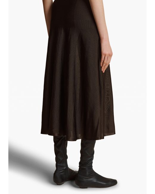 Khaite Black Hencil Dress
