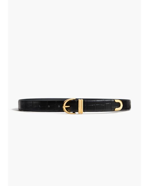 Khaite Black Bambi Belt
