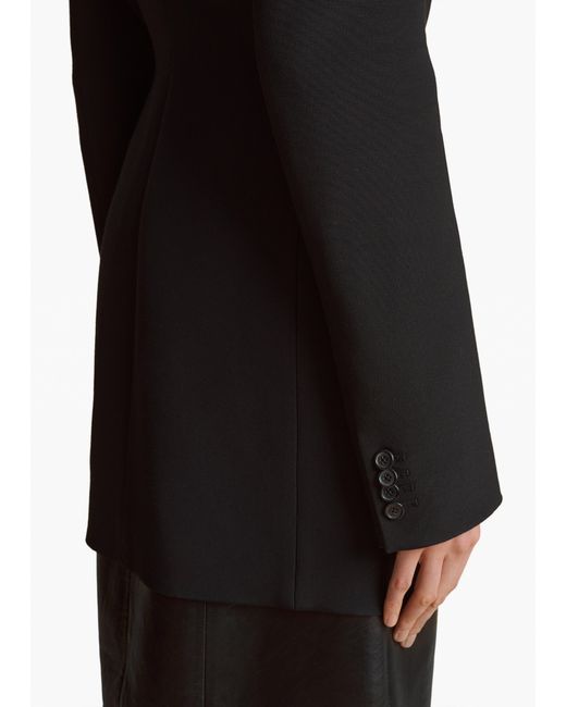 Khaite Blue Beckett Blazer