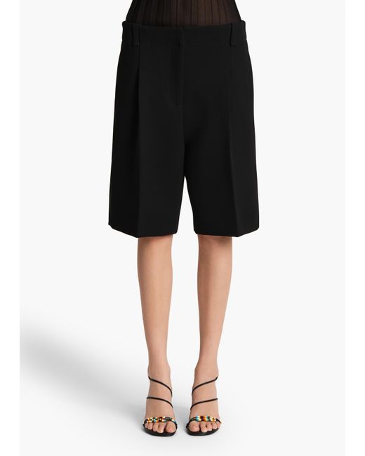 Khaite Blue Laden Short