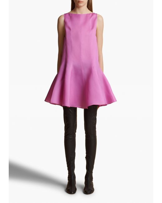 Khaite Pink Mags Dress