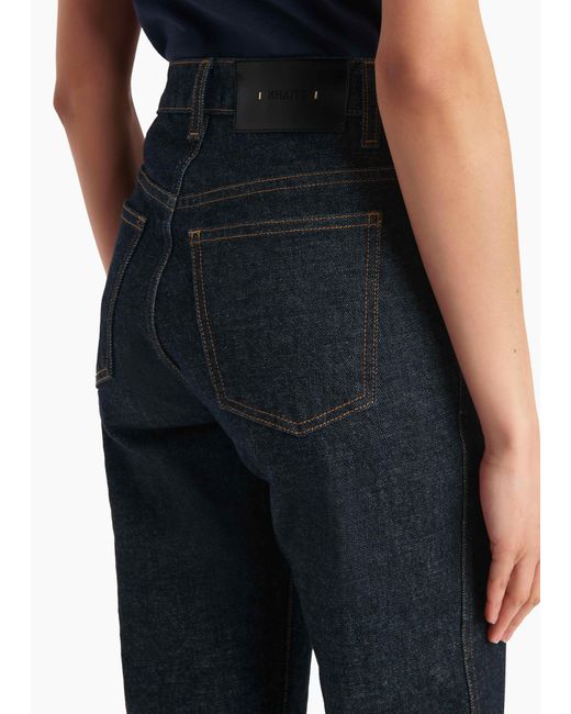 Khaite Blue Danielle Stretch Jean