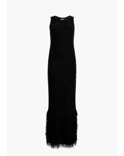 Khaite Black Fiore Dress