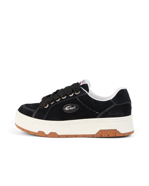 Kickers Black Adult 70 Lo Trainers Suede