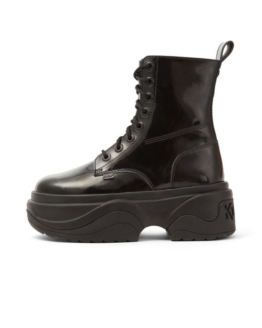 Kickers Black Adult Kade Boot Patent Leather
