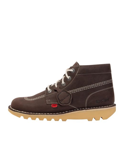 Kickers Brown Adult Kick Hi Suede