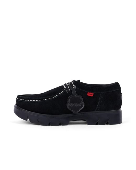 Kickers Black Adult Lennon Wall Suede