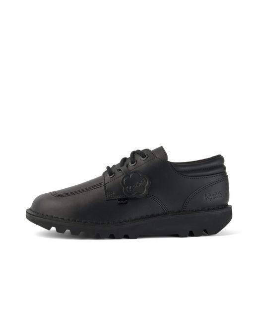 Kickers Black Adult Kick Lo Padded Leather for men