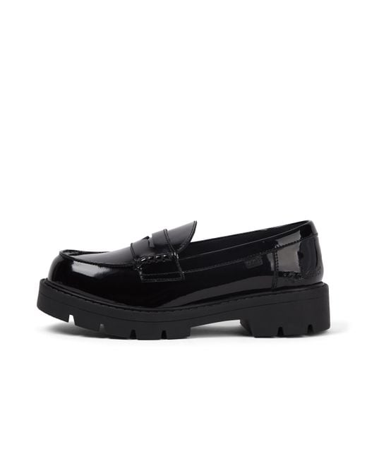 Kickers Black Adult Kori Loafer Patent Leather