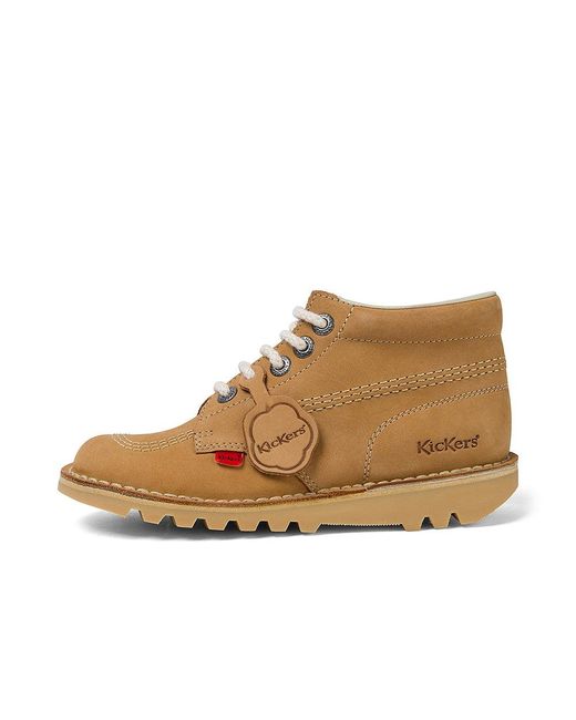 Kickers Natural Adult Kick Hi Tan