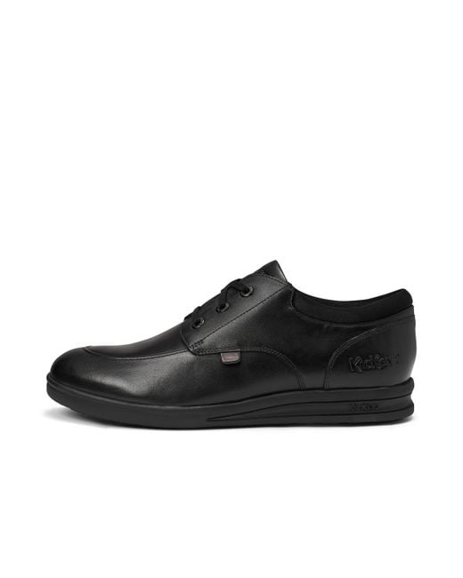 Kickers Black Adult Troiko Lo Leather for men