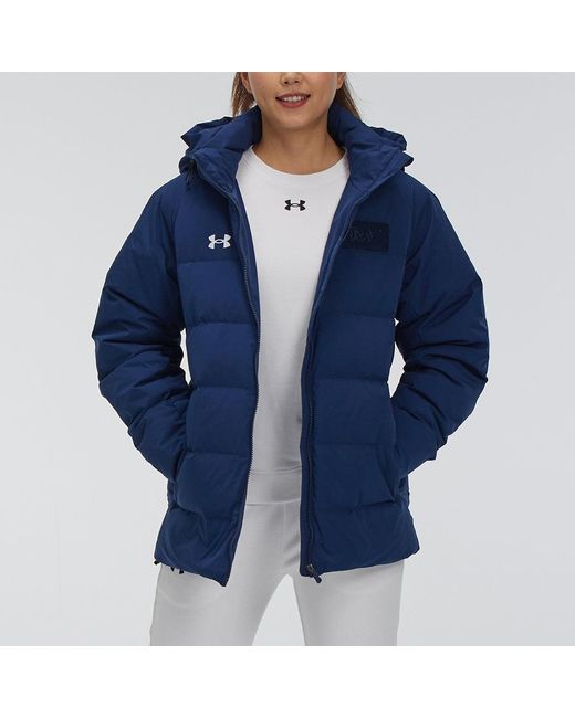 Under Armour Blue Training Sports Down Jacket for men
