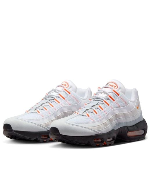 Nike White Air Max 95 'Wolf Safety Pure Platinum' for men