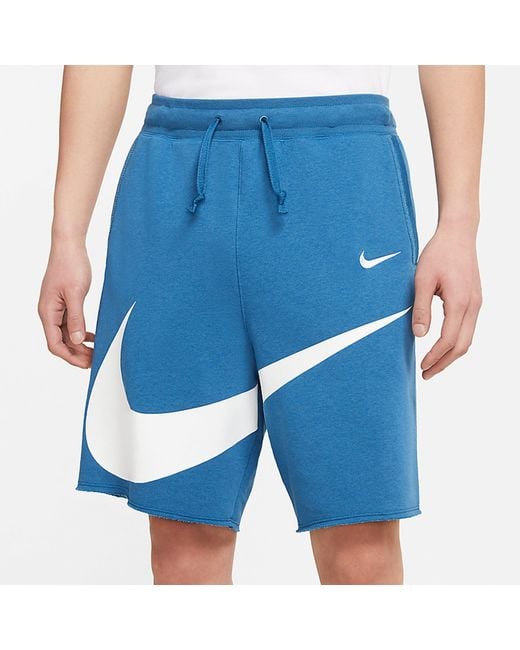 Nike Blue As Sportswear Swsh Knit Short Industrial for men